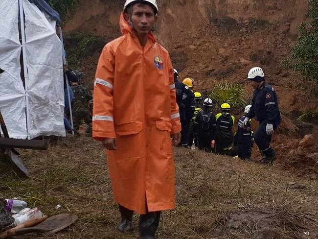 Emergencia en Chinchiná. Foto: W radio