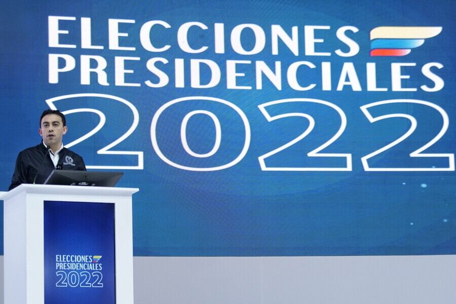 Elecciones presidenciales 2022, registrador nacional Alexander Vega. (Foto: Colprensa)