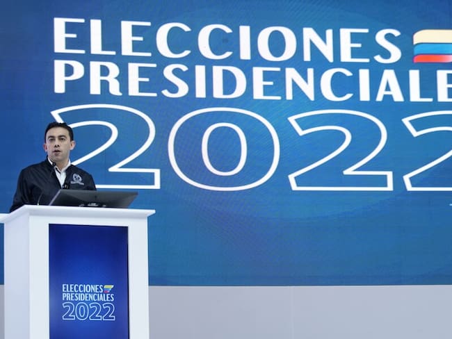 Elecciones presidenciales 2022, registrador nacional Alexander Vega. (Foto: Colprensa)