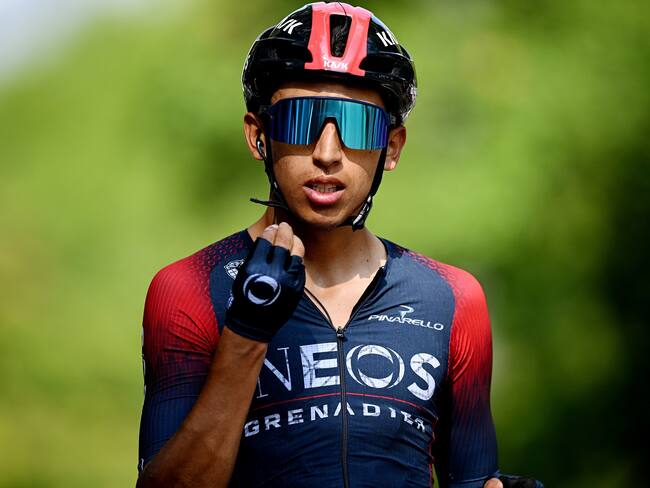 Egan Bernal. (Photo by Stuart Franklin/Getty Images,)