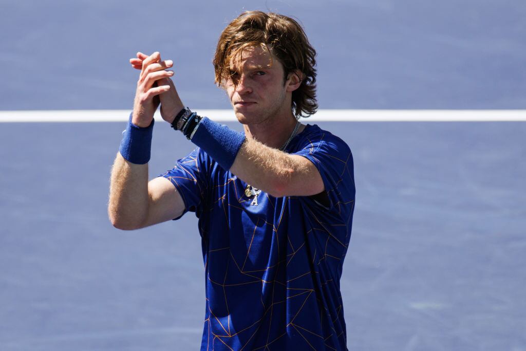 Andrey Rublev. (Photo by TPN/Getty Images)