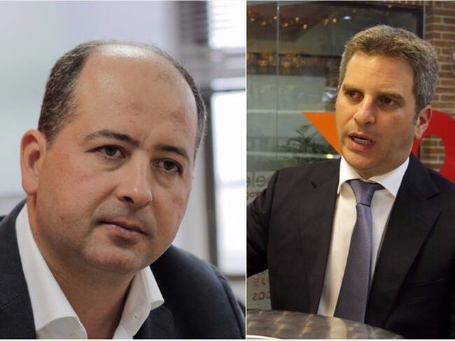 Marcos Daniel Pineda y Carlos Eduardo Correa. Foto: Colprensa