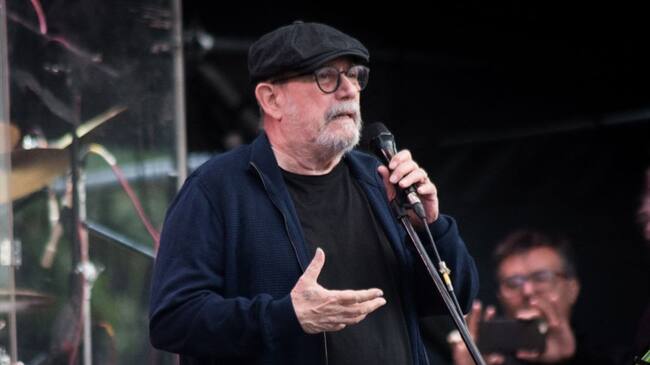 Silvio Rodríguez pide libertad para detenidos del 11 de julio en Cuba. Foto: Getty Images/ NurPhoto