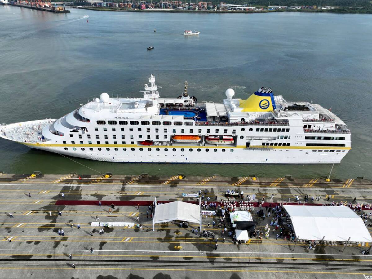 ‘Chepa’, la vallecaucana que dio la bienvenida al primer crucero en Buenaventura