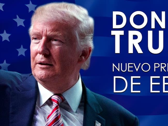 Donald Trump, nuevo presidente de EE.UU. Foto: La Wcon Julio Sánchez Cristo