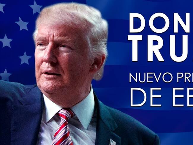 Donald Trump, nuevo presidente de EE.UU. Foto: La Wcon Julio Sánchez Cristo