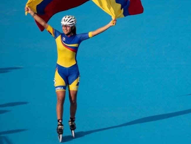 Colombia suma 14 oros en el Mundial de Patinaje de Velocidad y continúa como favorita. Foto: Federación Colombiana de Patinaje