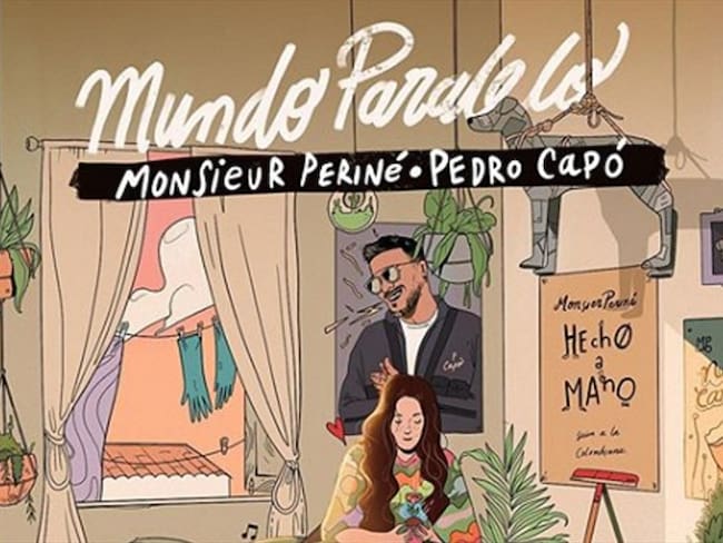 Monsieur Periné y Pedro Capó se unen para cantar ‘Mundo Paralelo’