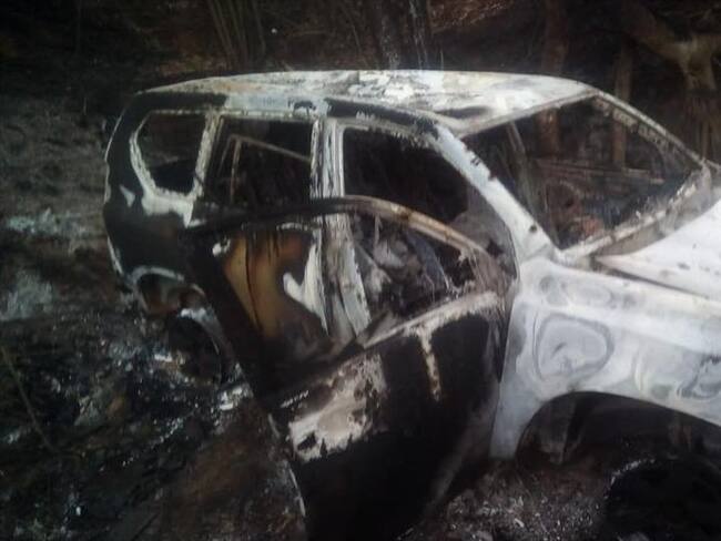 Varios colaboradores de la campaña de Karina también abandonaron el territorio porque no cuentan con protección. Foto: Cortesía Sucesos Cauca