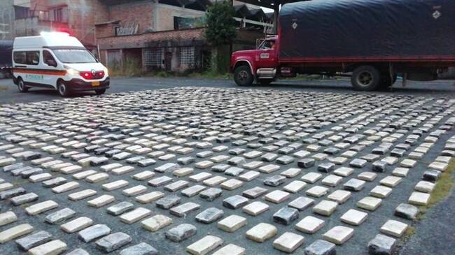 La sustancia tendría como destino la ciudad de Manaos, en el vecino país de Brasil. . Foto: Ejército Nacional