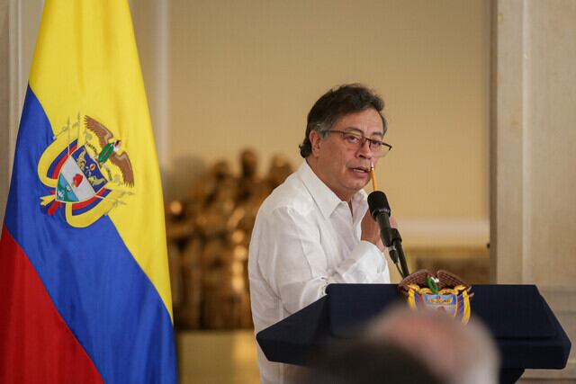Gustavo Petro, presidente de Colombia. Foto: Colprensa.