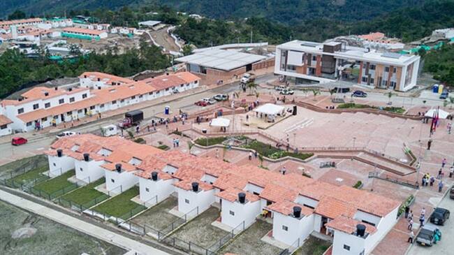 Fondo de Adaptación busca concluir 128 viviendas en el municipio de Gramalote. Foto: Cortesía Fondo de Adaptación