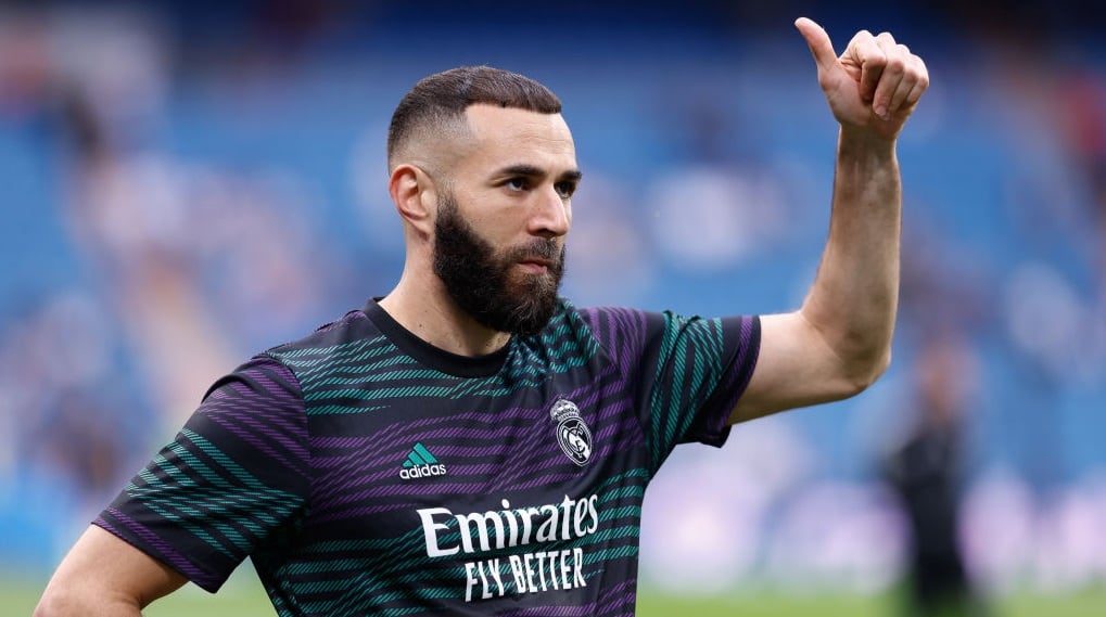 Karim Benzema, exdelantero del Real Madrid. Foto: Óscar J. Barroso/Europa Press vía Getty Images