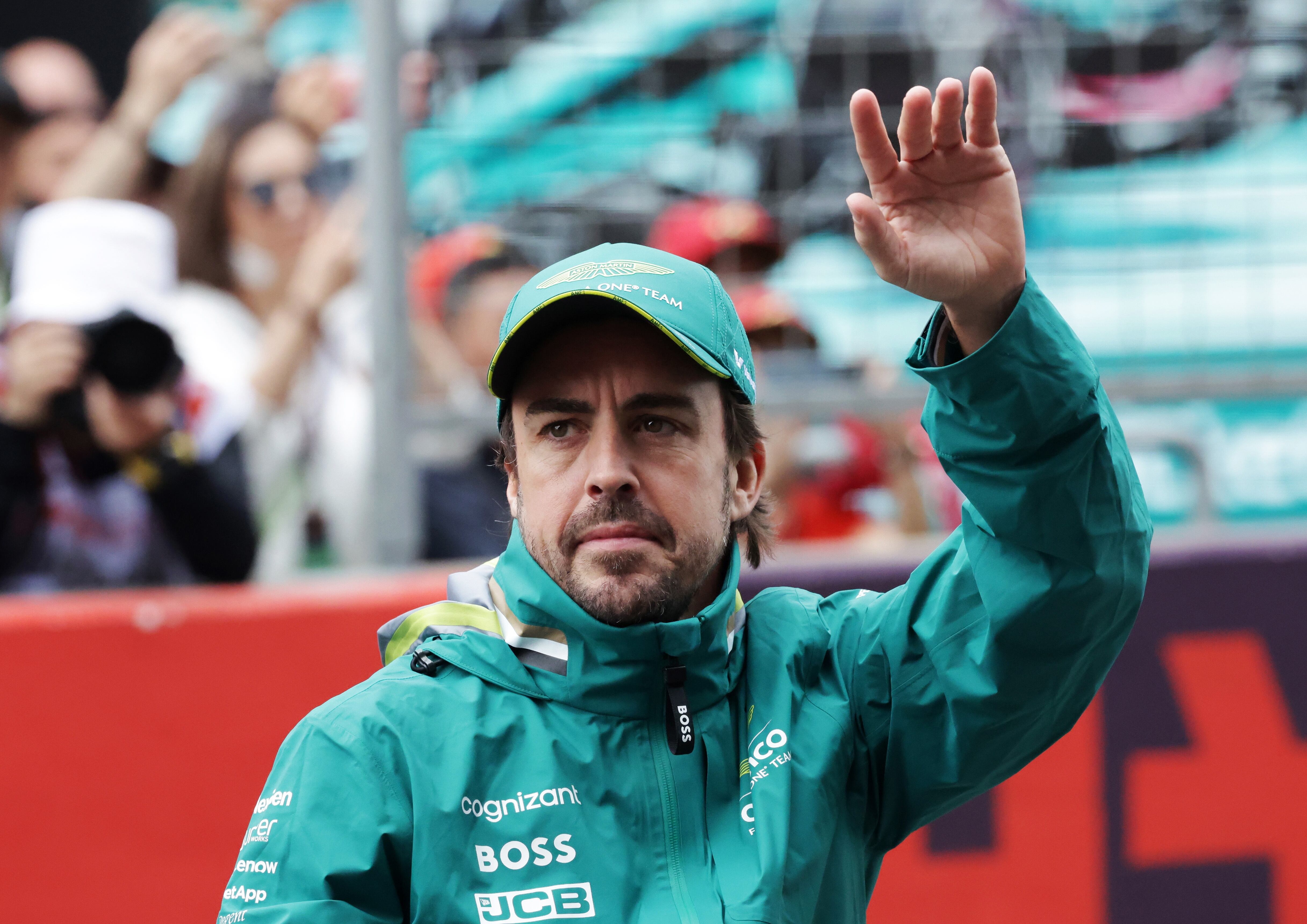 Fernando Alonso. Foto: EFE/EPA/ALEX PLAVEVSKI