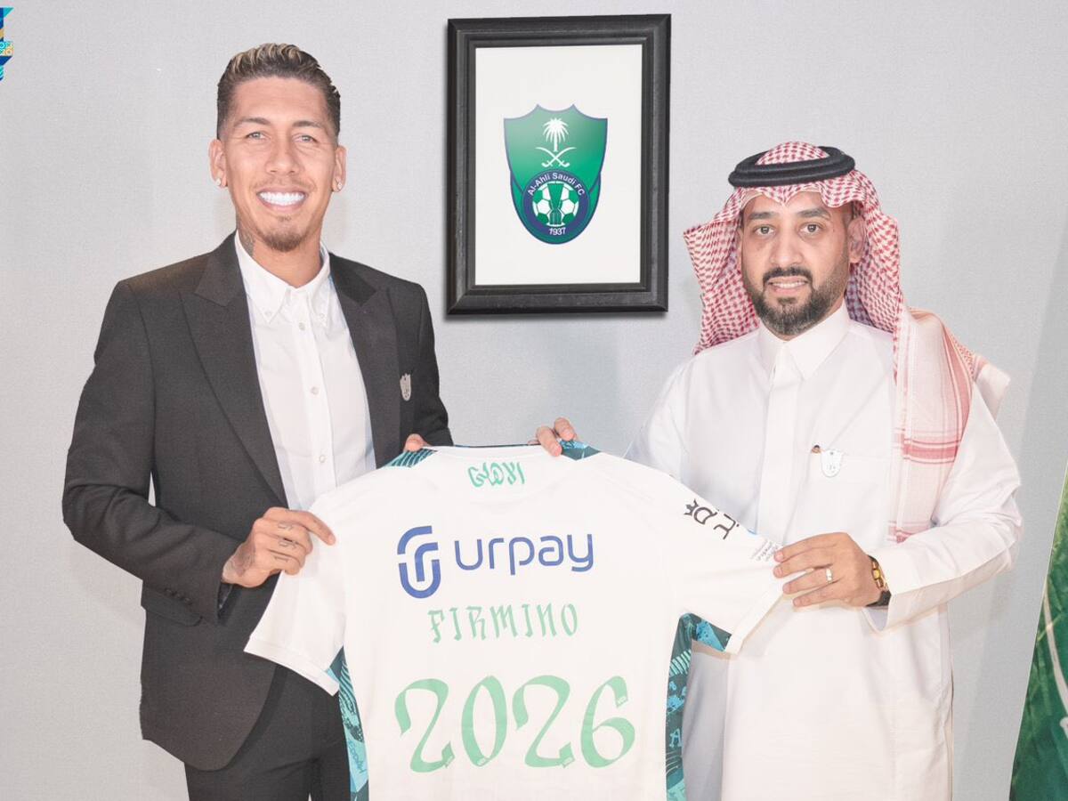 Roberto Firmino jugará con el Al Ahli de Arabia Saudita