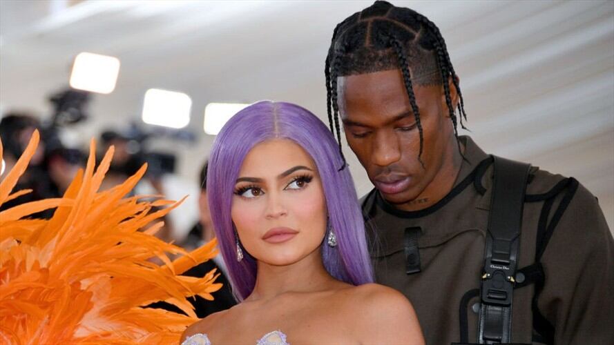 Kylie Jenner y Travis Scott . Foto: Getty Images/  Dia Dipasupil / Fotógrafo de plantilla