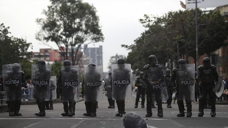 Los abusos de la Policía durante las protestas según Human Rights Watch. Foto: Colprensa