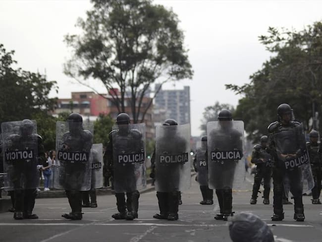 Los abusos de la Policía durante las protestas según Human Rights Watch. Foto: Colprensa