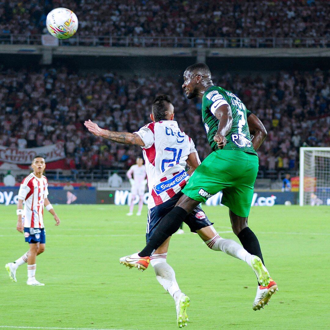 Junior vs. Nacional. 17 de septiembre 2023. Foto: Twitter Dimayor.