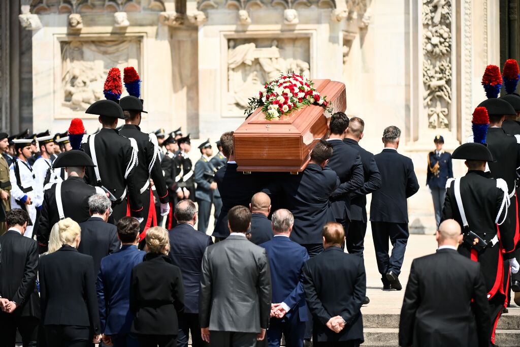 Funeral de Silvio Berlusconi. Foto: Stefano Guidi / Getty Images