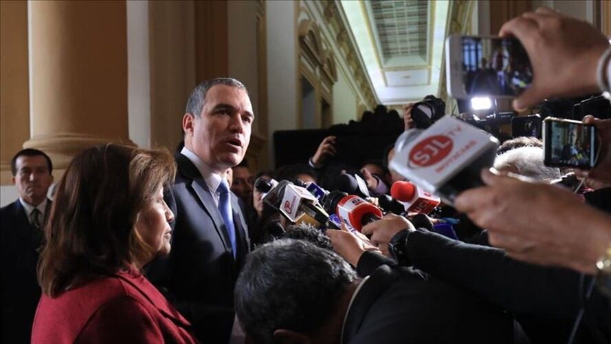 Salvador del Solar, actor y jefe ministerial de Perú. Foto: Agencia Anadolu
