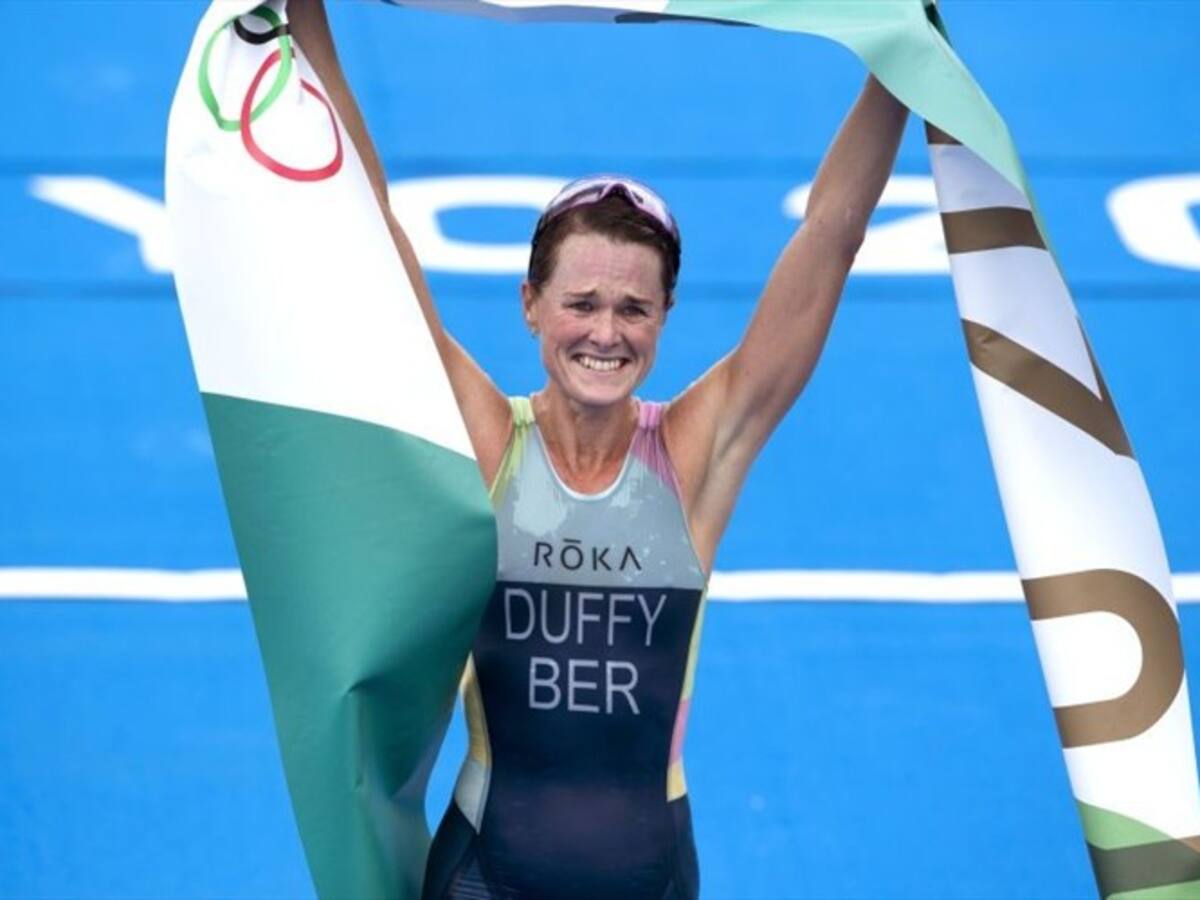 Flora Duffy, la atleta ganadora de la primera medalla de oro para Bermudas