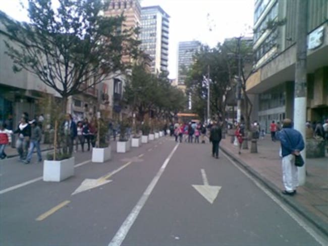 Se amplía peatonalización de la Carrera Séptima hasta la Plaza de Bolívar