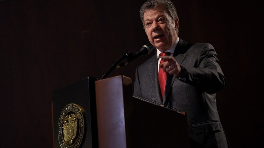 Juan Manuel Santos. Foto: Colprensa