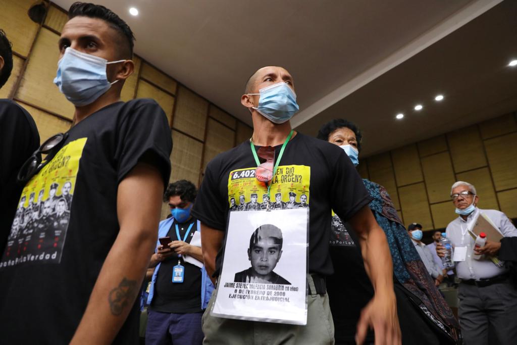 Víctimas de falsos positivos. Foto: JEP