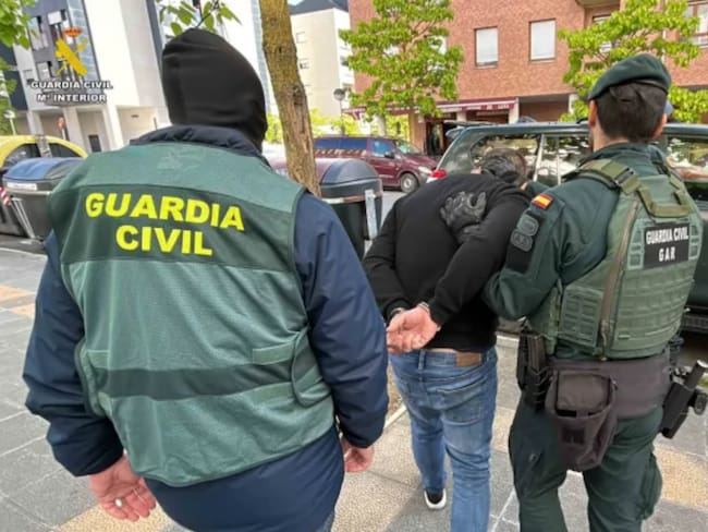 Detenciones en la Vitoria. Foto: EFE/Guardia Civil