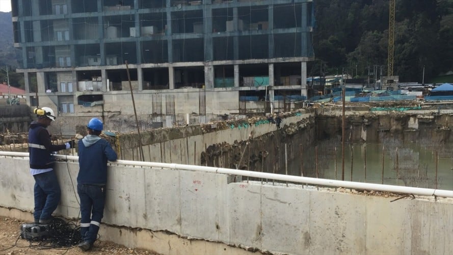 Trabajadores aseguran que los encargados del proyecto no tienen con qué pagarles. . Foto: Cortesía