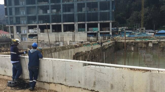 Trabajadores aseguran que los encargados del proyecto no tienen con qué pagarles. . Foto: Cortesía