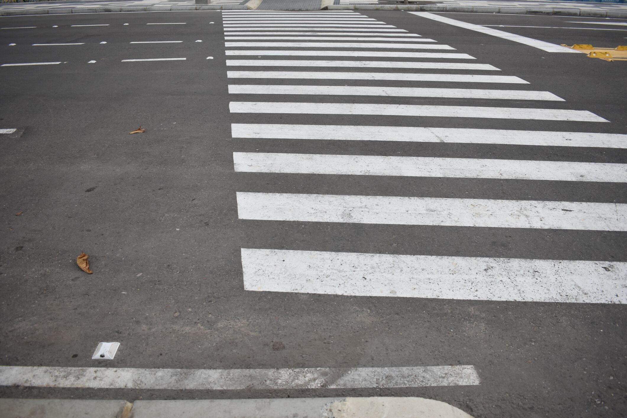 Cebra peatonal en Colombia imagen de referencia. Foto: Getty Images.