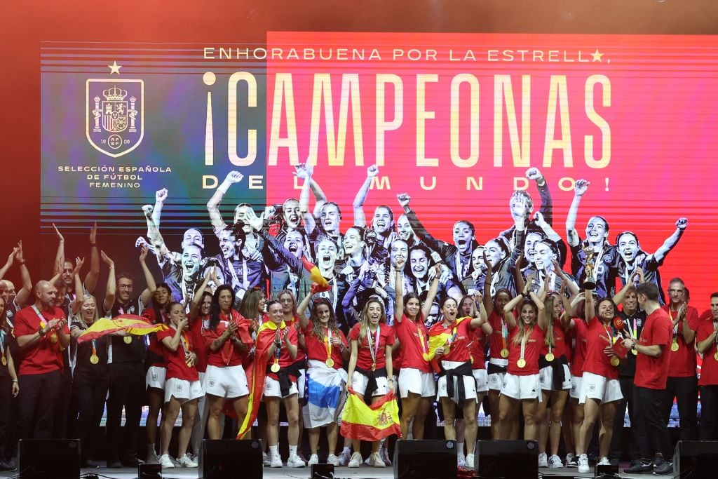 Selección femenina de fútbol de España. Foto: Getty Images.