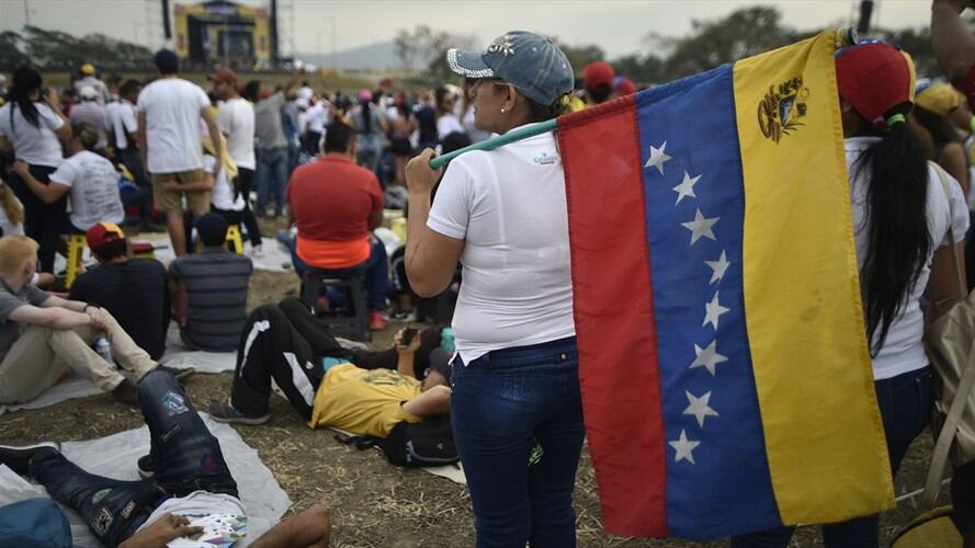 ¿Qué se viene para Venezuela si Maduro no deja entrar la ayuda humanitaria?. Foto: Getty Images