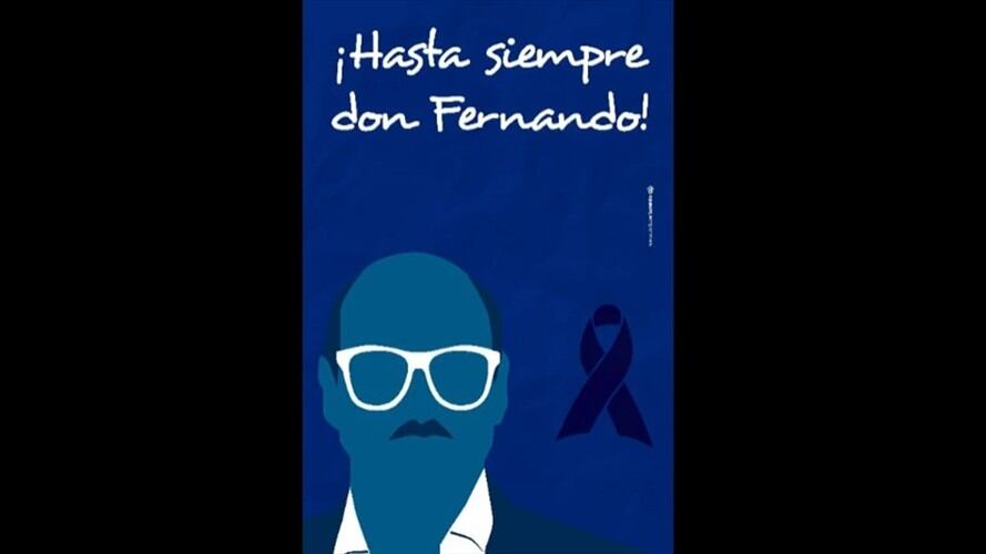 Hasta siempre Fernando, el mensaje del teatro Cafam en memoria del libretista Fernando Gaitán. Su obra está en escena actualmente en ese teatro.. Foto: La WCon Vicky Dávila