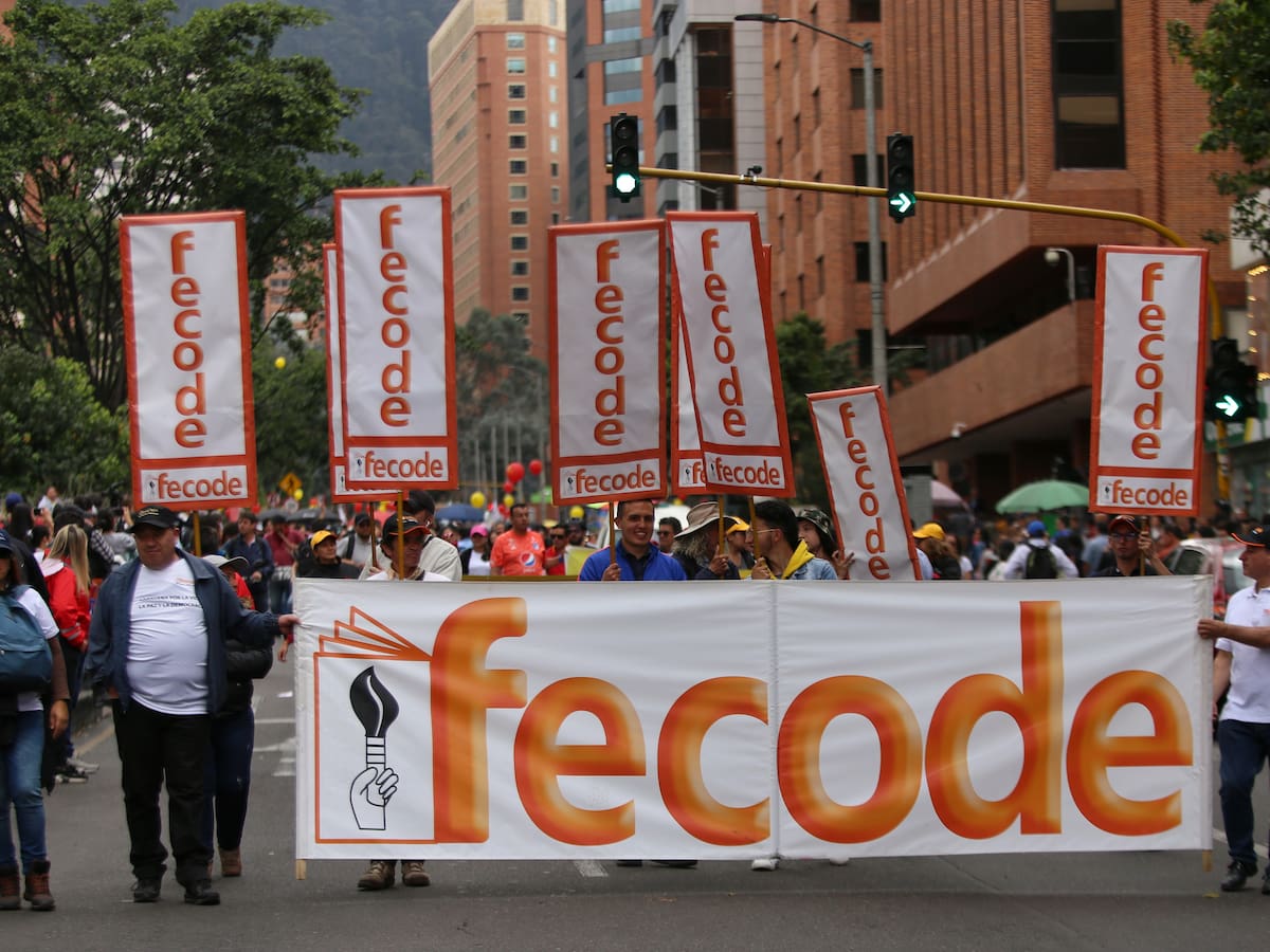 Fecode convoca paro nacional contra la Ley Estatutaria de Educación