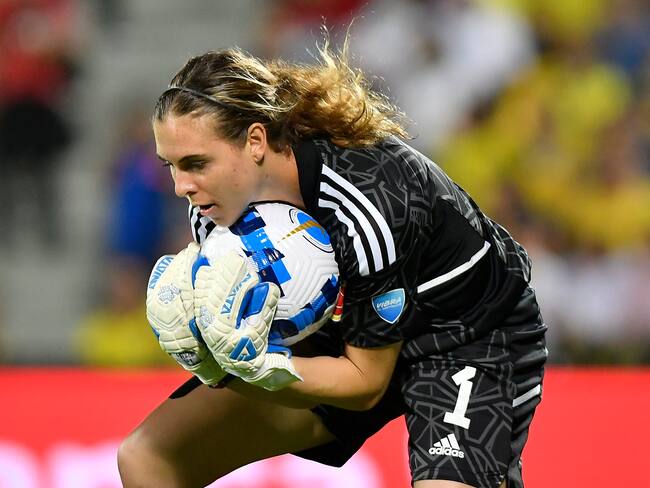 Luz María Jaramillo, mamá de Catalina Pérez, arquera de la Selección Colombia