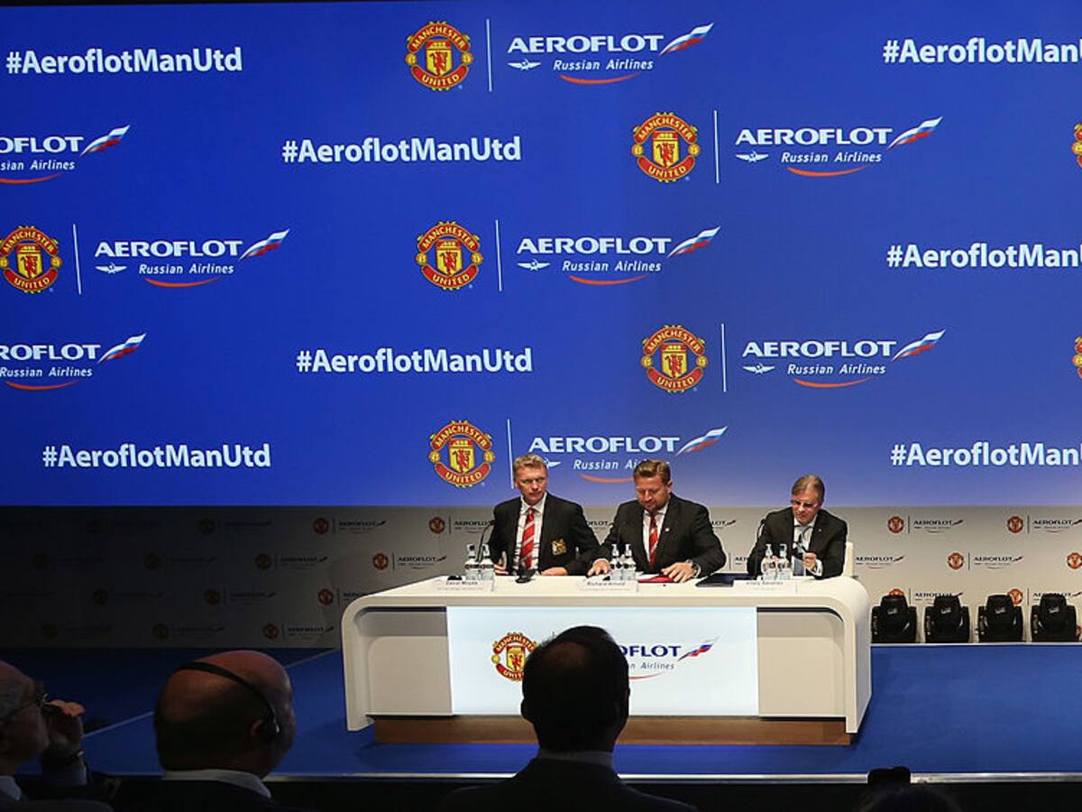 Manchester United cancela vínculo con la aerolínea rusa Aeroflot