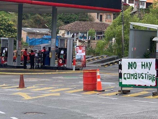 Venta de combustibles en Nariño. Foto: Paulo Paz