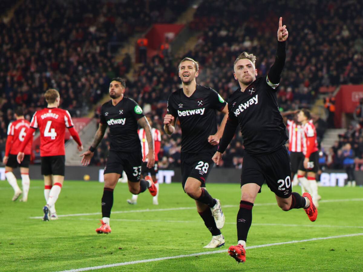 Bowen marcó la victoria de West Ham ante Southampton con 1-0 en el Boxing Day