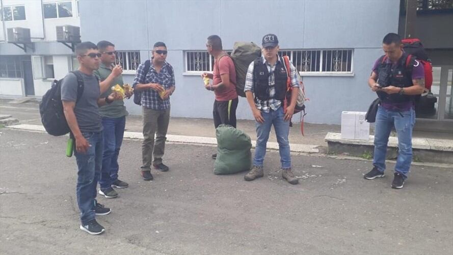 Un capitán, dos sargentos y un soldado, fueron cobijados con medida de aseguramiento. Foto: Fiscalía