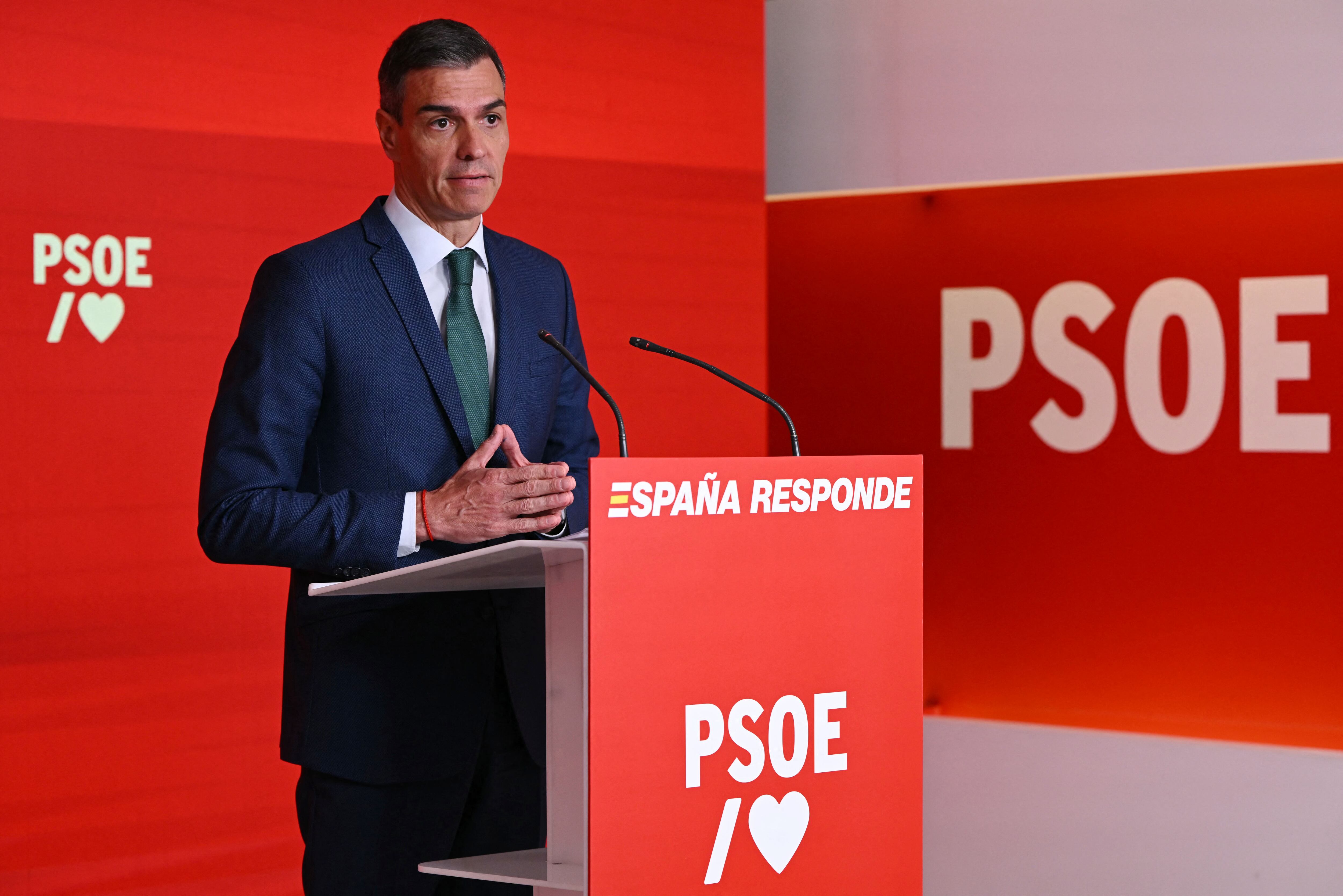 Pedro Sanchez. Foto: JAVIER SORIANO/AFP via Getty Images.         