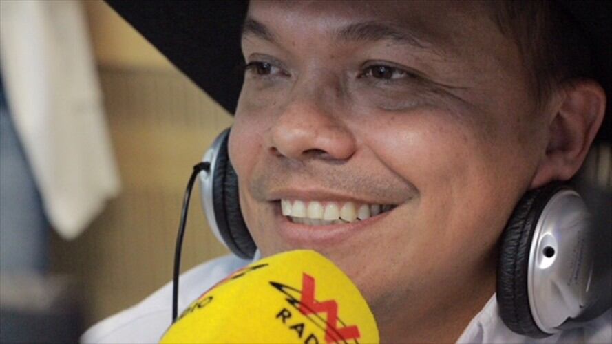 El candidato al Senado Alexis Calvo.