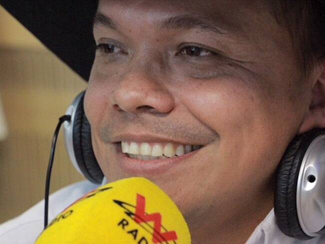 El candidato al Senado Alexis Calvo.