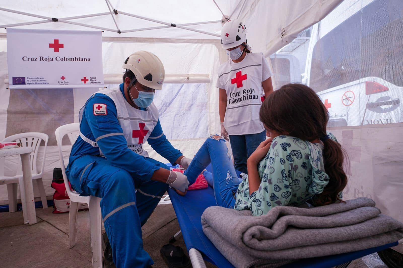Cruz Roja Colombiana.