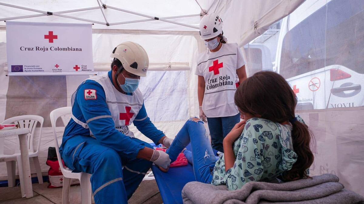 Cruz Roja Colombiana hace frente a la crisis del Catatumbo