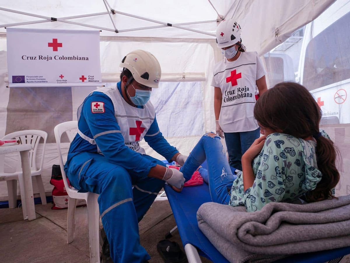 Cruz Roja Colombiana hace frente a la crisis del Catatumbo