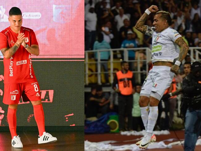 Juan Fernando Quintero. FOTO:JOAQUIN SARMIENTO/AFP via Getty Images — Dayro Moreno. FOTO: Colprensa