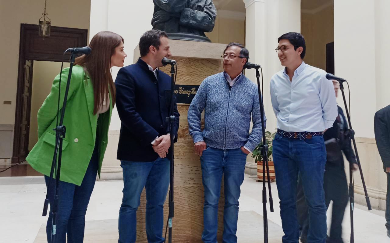 Luis Ernesto Gómez apoyará al candidato Gustavo Petro. Foto: Cortesía equipo Gustavo Petro